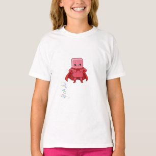 Superheld Roze Gummetje Karakter Kinderen T-shirt