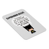 Superheld Rules Magneet (Rechterzijde)