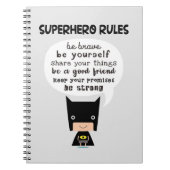 Superheld Rules Notitieboek (Voorkant)