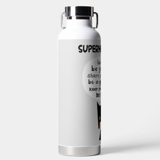 Superheld Rules Waterfles (Voorkant)