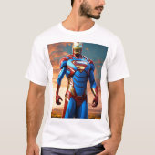 Superheld-shirt T-shirt (Voorkant)