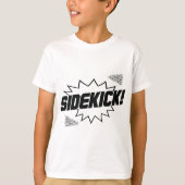 Superheld Sidekick voor kleine broer of pasgeboren T-shirt (Voorkant)
