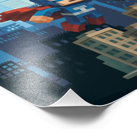 Superheld Skyblade Showdown Foto Afdruk (Hoek)