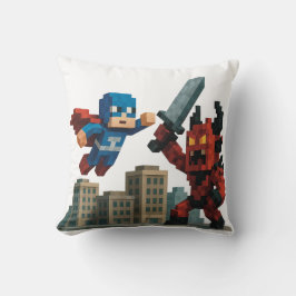 Superheld Skyblade Showdown Kussen