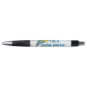 Superheld Social Worker Pen (Voorkant)
