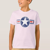  superheld Star Patriotic USA America Shirt (Voorkant)