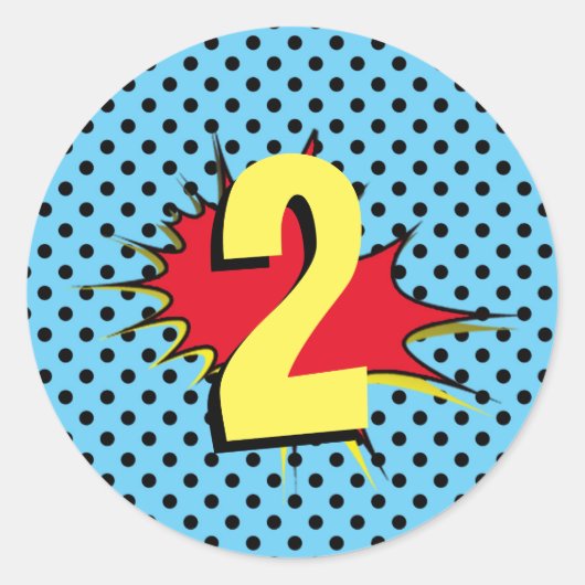 Superheld Stickers (Voorkant)