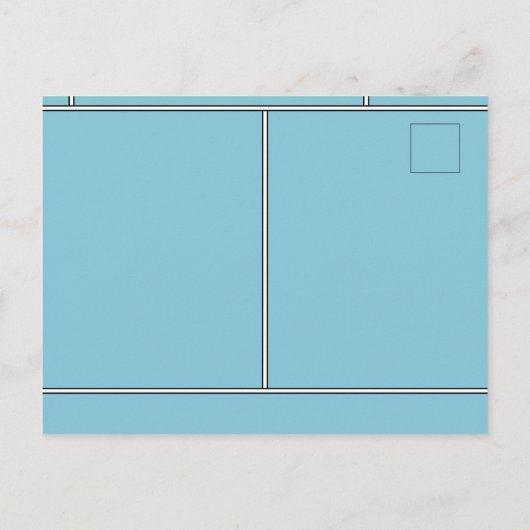 Superheld strip spraakballon Dank je foto Briefkaart (Achterkant)