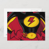 Superheld Suit Briefkaart (Voorkant / Achterkant)