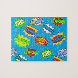 Superheld Super Powers Colorful Kind Legpuzzel