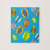 Superheld Super Powers Colorful Kind Legpuzzel (Verticaal)