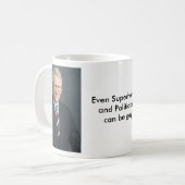 superheld, superheld, zelfs Superhe.. - Gepersonal Koffiemok (Voorkant links)