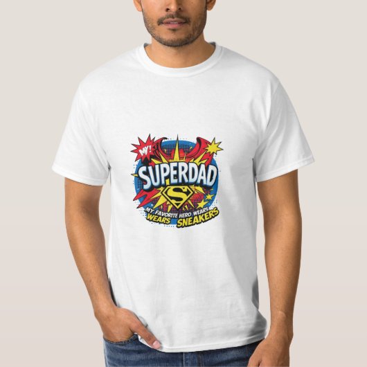 superheld T-shirt (Voorkant)