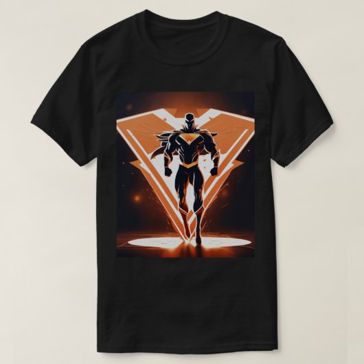 Superheld T-shirt (Design voorkant)