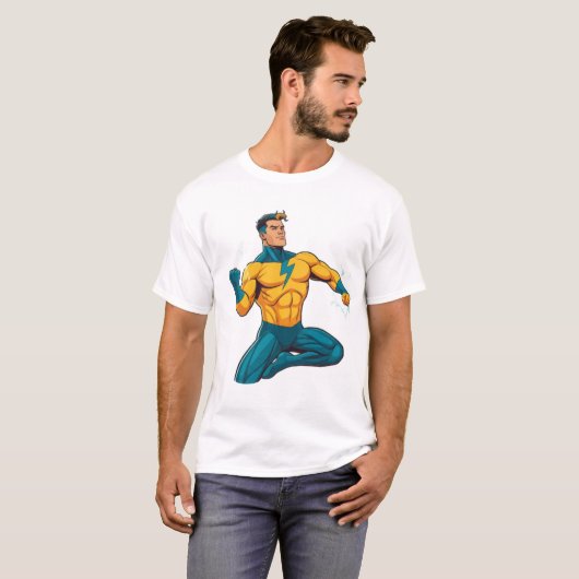Superheld T-shirt (Voorkant volledig)