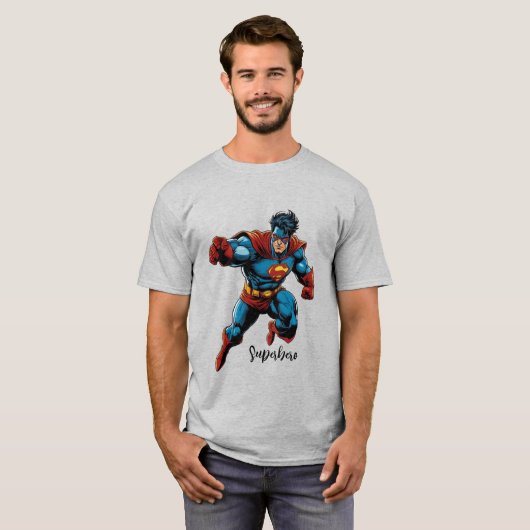 Superheld T-shirt (Voorkant volledig)