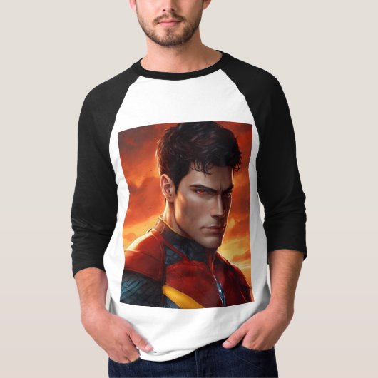 Superheld T-shirt – Laat je innerlijke held los! (Voorkant)