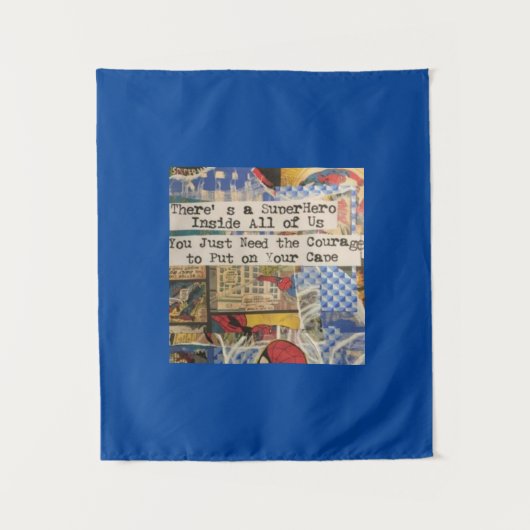 Superheld Tapestry Wandkleed (Voorkant)