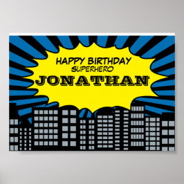 Superheld Thed Poster