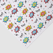 Superheld tissuepapier (Detail)