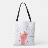 superheld tote bag (Achterkant)