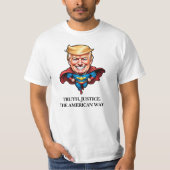 Superheld Trump T-shirt (Voorkant)