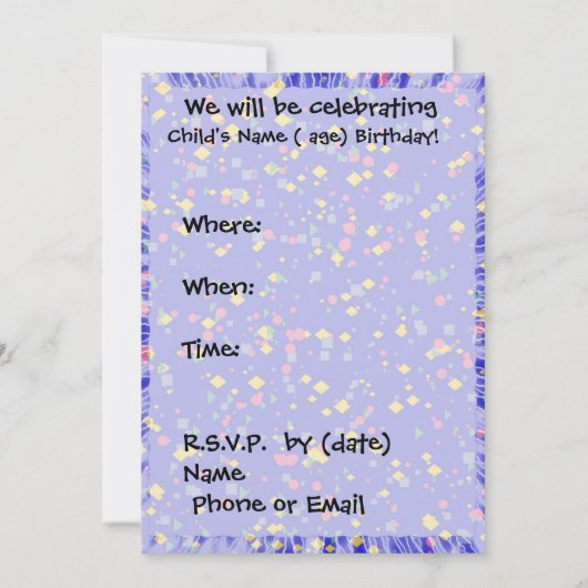 Superheld Uitnodiging (Achterkant)