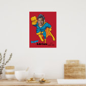 Superheld Unieke speciale kinderen Poster (Keuken)