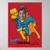 Superheld Unieke speciale kinderen Poster (Voorkant)