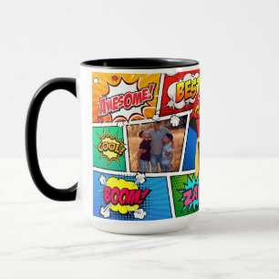 Superheld Vaderdag Comic Book Grandpa Mok
