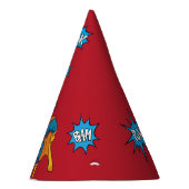 Superheld van superheld van het superspeciale Kind Feesthoedjes (Rechts)