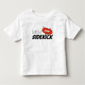Superheld verjaardagsshirt | shirt sidekick (Voorkant)