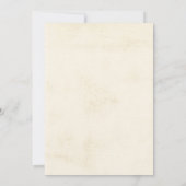 superheld verjaardagsuitnodiging Cartoon Vintage B Kaart (Achterkant)