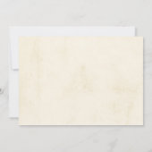 superheld verjaardagsuitnodiging Cartoon Vintage B Kaart (Achterkant)