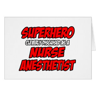 Superheld.. verpleegster Anesthetist