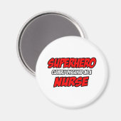 Superheld...Verpleegster Magneet (Voorkant / Achterkant)