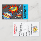 Superheld Visitekaartje 2 (Voorkant / Achterkant)