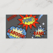 Superheld Visitekaartje 3 (Voorkant)