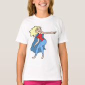 Superheld Vrouw T-shirt (Voorkant)