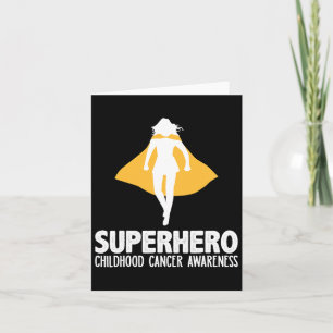 Superheld vrouwen - Bewustzijn van kinderkanker Kaart