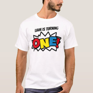 Superheld White T-shirt, Birthday Outfit T-shirt