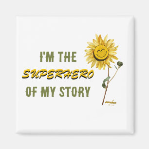 Superheld witte magneet van de dichter Adiela Akoo