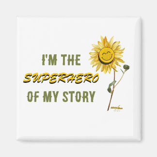 Superheld witte magneet van de dichter Adiela Akoo