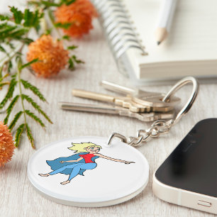 Superheld Woman Sleutelhanger