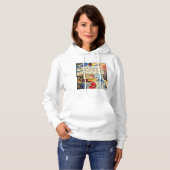 Superheld Women's Hooded Sweatshirt (Voorkant volledig)