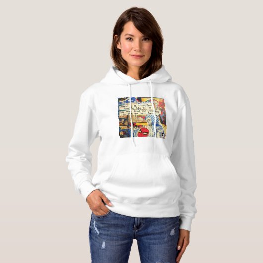 Superheld Women's Hooded Sweatshirt (Voorkant volledig)