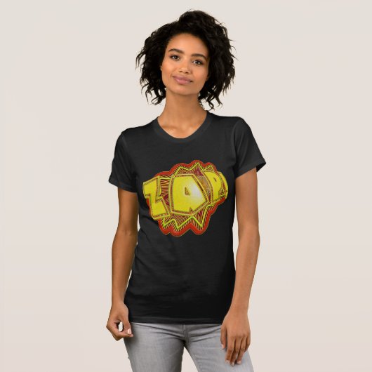 Superheld ZAP! T-shirt (Voorkant volledig)