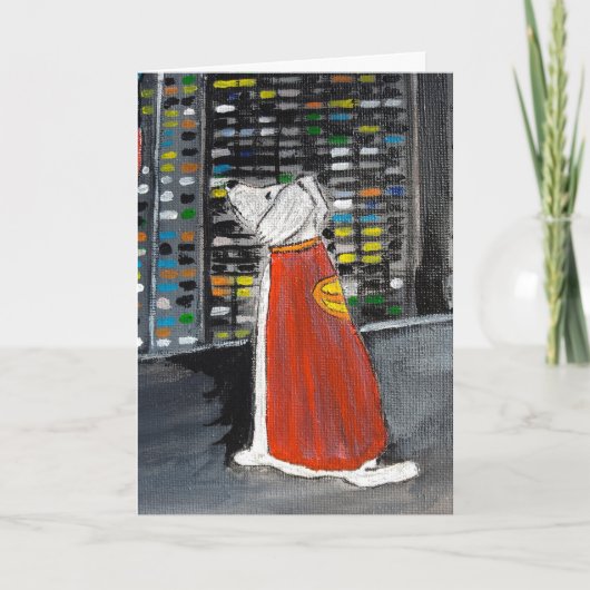 Superhelden Beste Vriendin Schilderij van Alfred F Kaart (Voorkant)