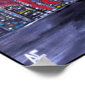 Superhelden Beste Vriendin Schilderij van Alfred F Poster (Hoek)