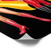 Superhelden Biden &amp; Kamala Harris 2021 Poster (Hoek)